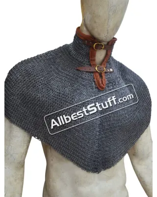 Medieval 6 MM Flat Riveted Chain Mail Bishop Mantle
